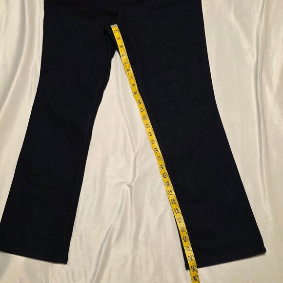 NYDJ High Rise Billie Mini Boot-Cut Jean Lift Tuck Technology, Obsidian Blue, 12 - Picture 5 of 7